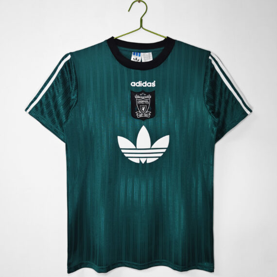 Liverpool 95/96 - Green Tee (Retro)
